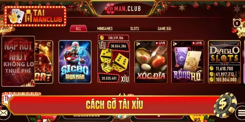 cách gỡ Tài Xỉu