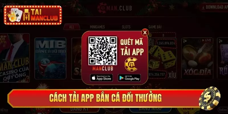 cách tải app bắn cá đổi thưởng