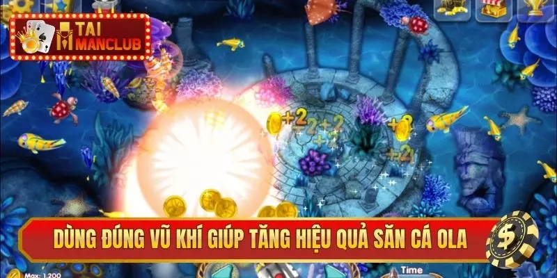 Dùng đúng vũ khí giúp tăng hiệu quả săn cá Ola