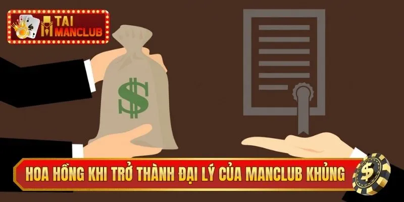 Hoa hồng khi trở thành đại lý của ManClub cực khủng